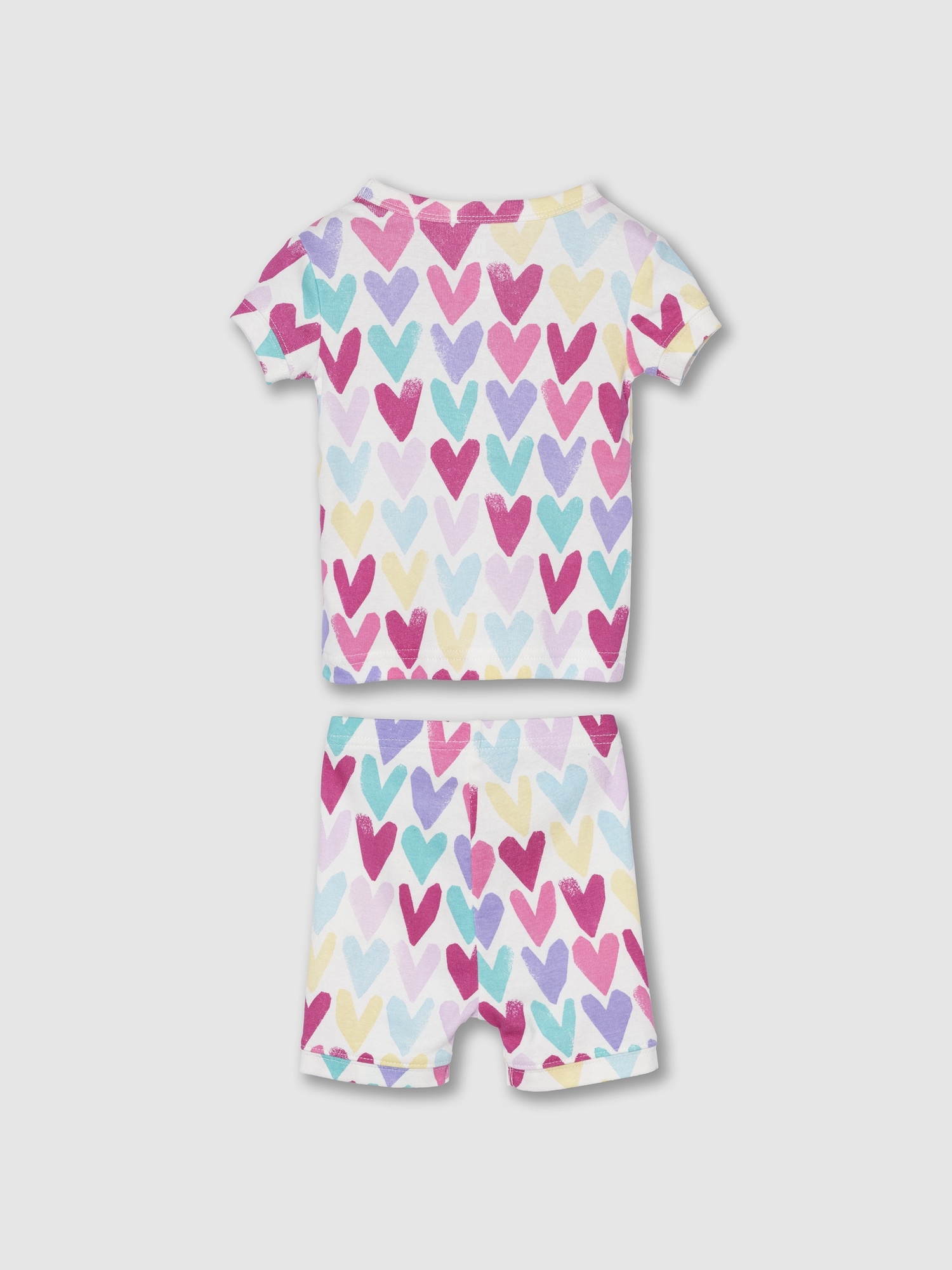 Kids & babyGap オーガニックコットン100% ハート パジャマセット-2
