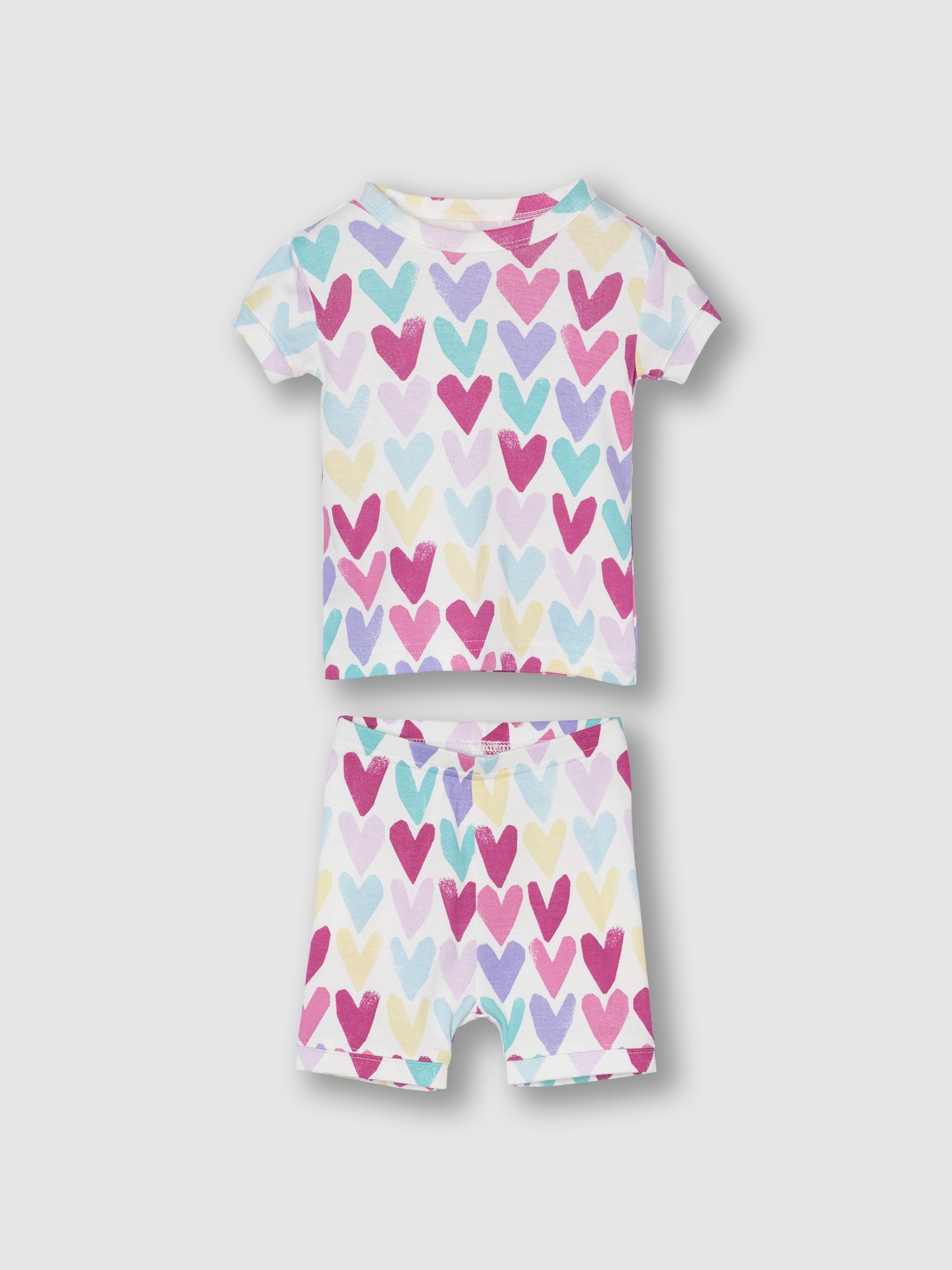 Gap Kids & babyGap オーガニックコットン100% ハート パジャマセット Gap Kids & babyGap オーガニックコットン100% ハート パジャマセット