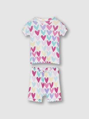Kids & babyGap オーガニックコットン100% ハート パジャマセット