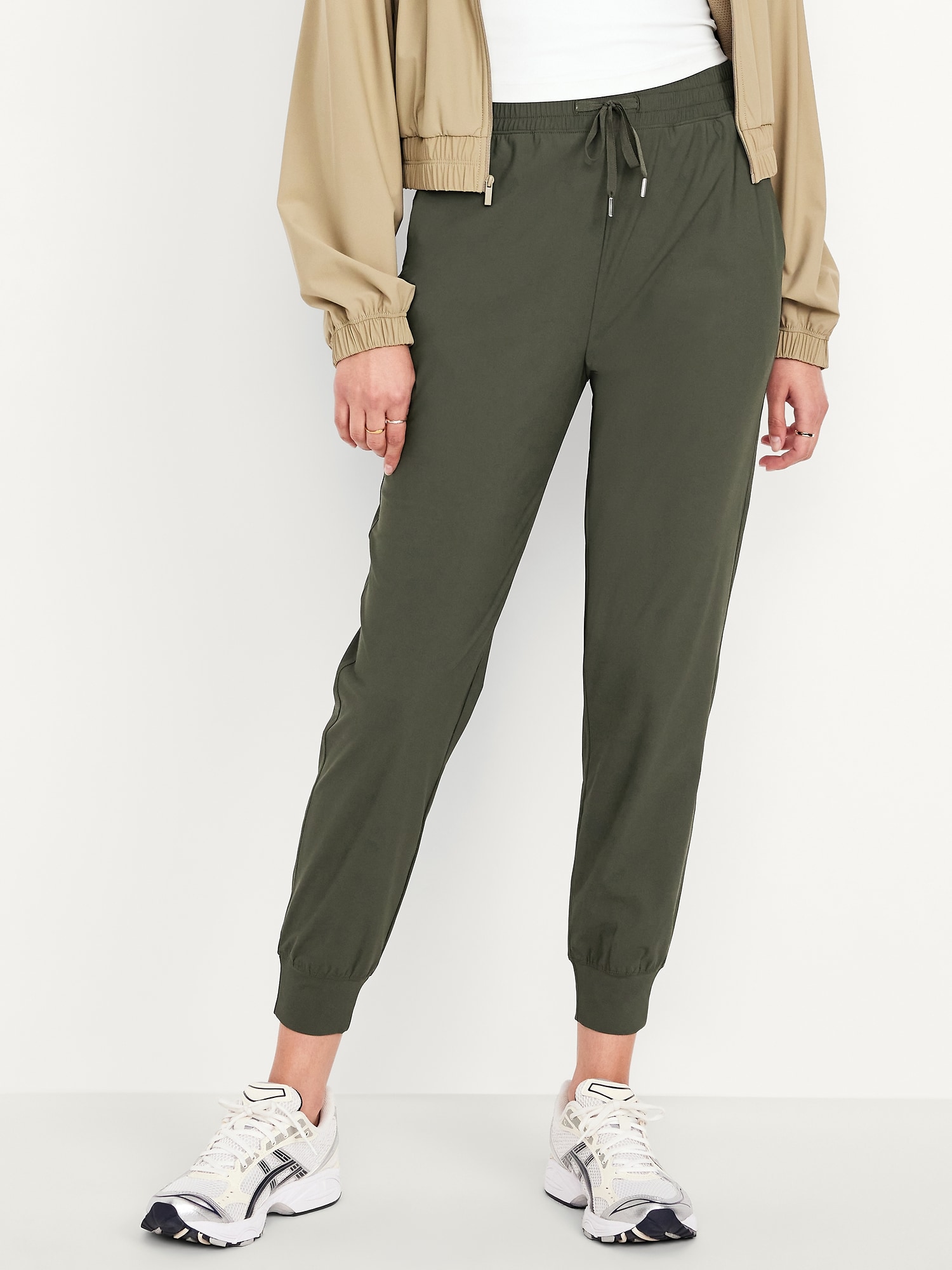 High-Waisted SleekTech Joggers