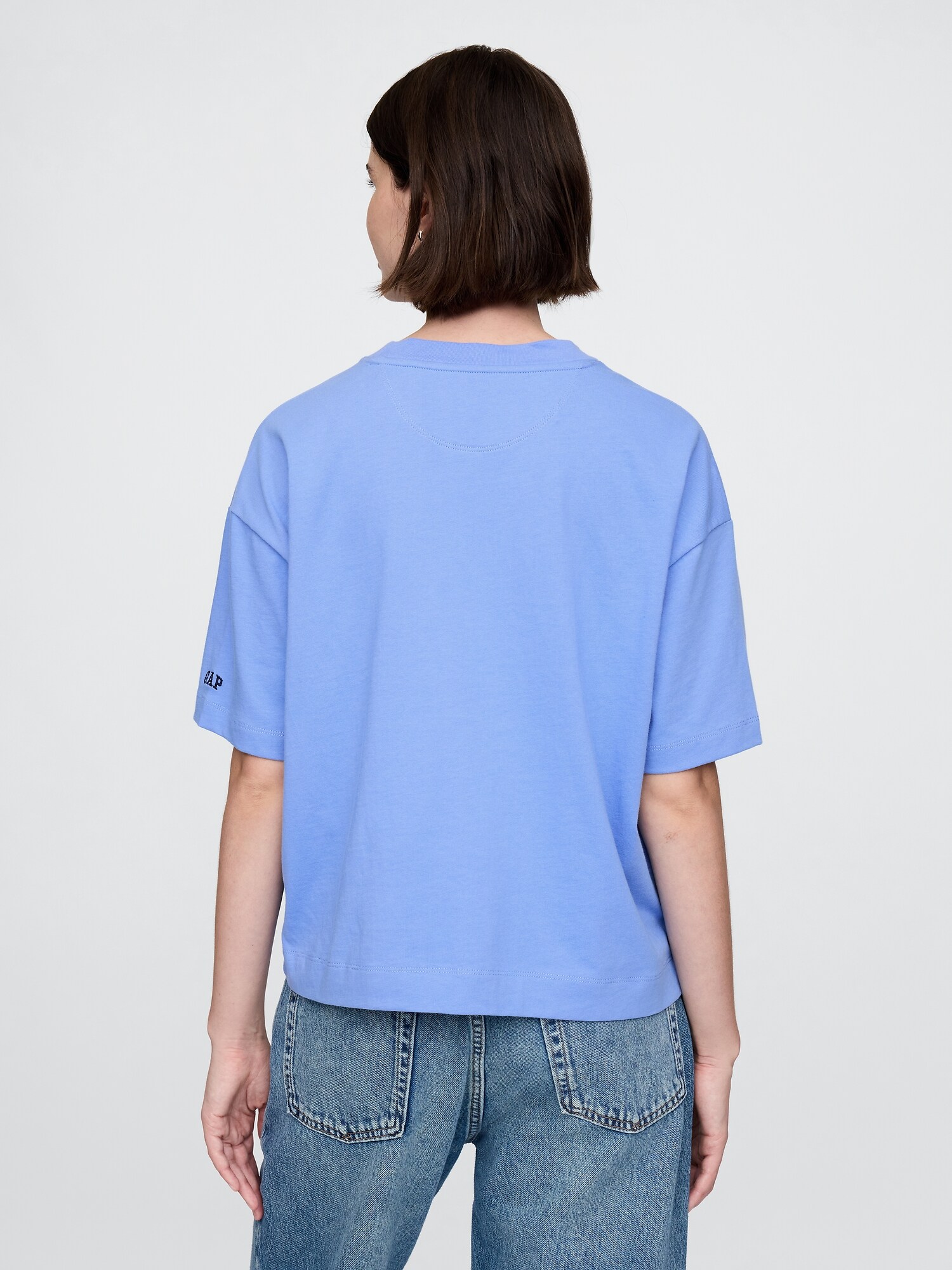 オーガニックコットン ヘビーウェイト GAPロゴTシャツ-2