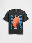 ソニック・ユース グラフィックTシャツ-4