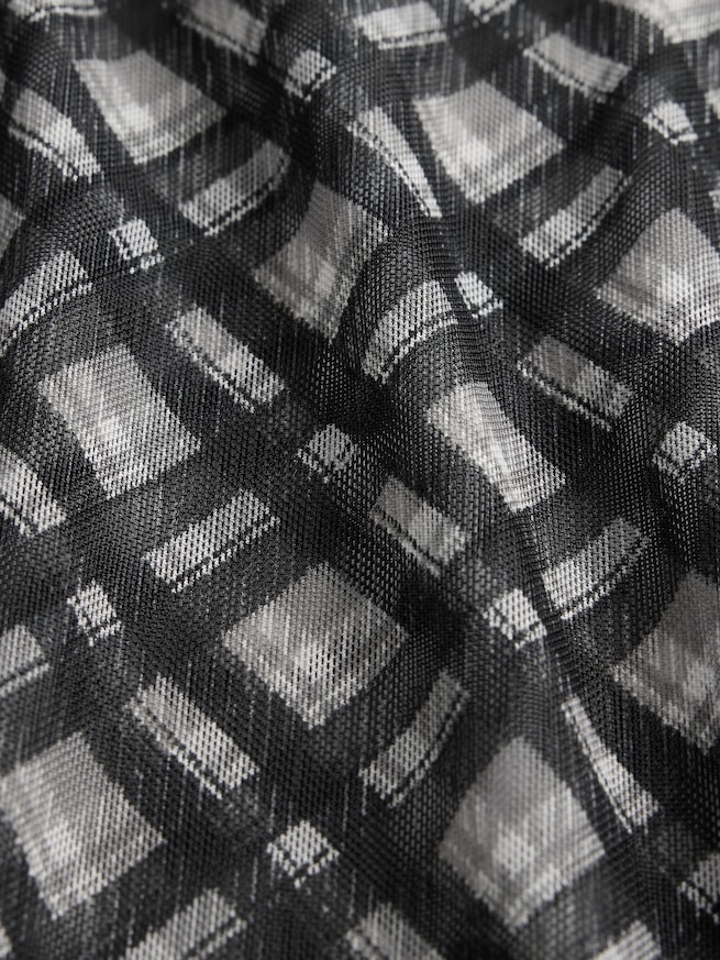 メッシュ クロップドTシャツ-3