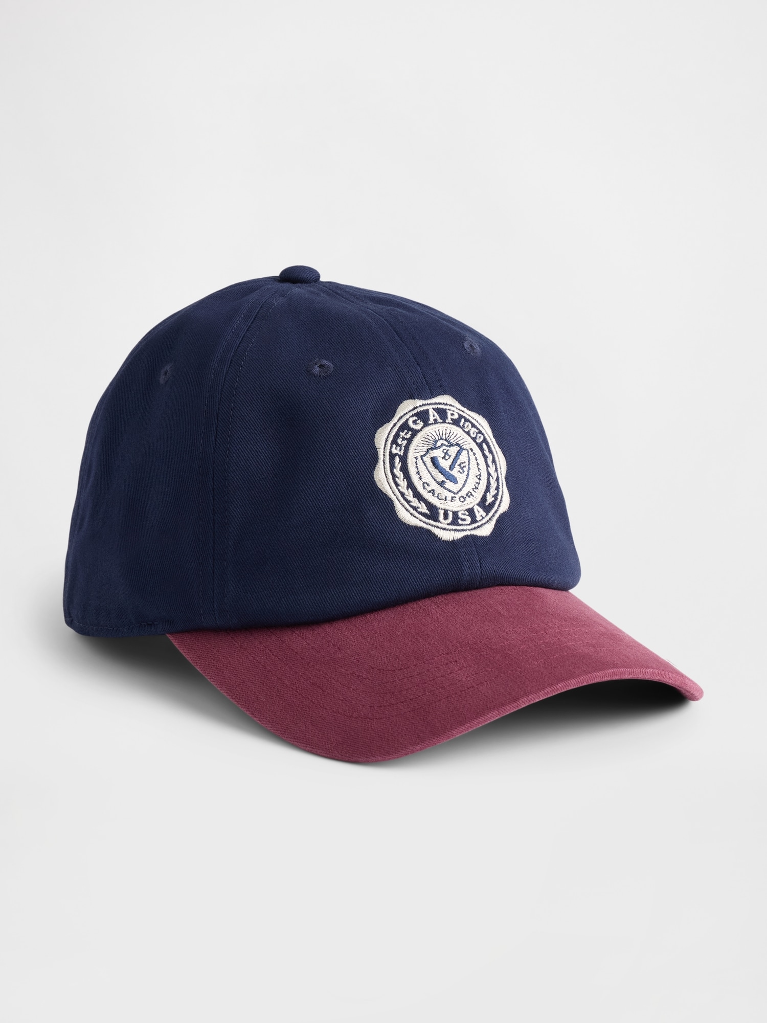 Gap オーガニックコットン GAPロゴ ベースボールキャップ Gap オーガニックコットン GAPロゴ ベースボールキャップ