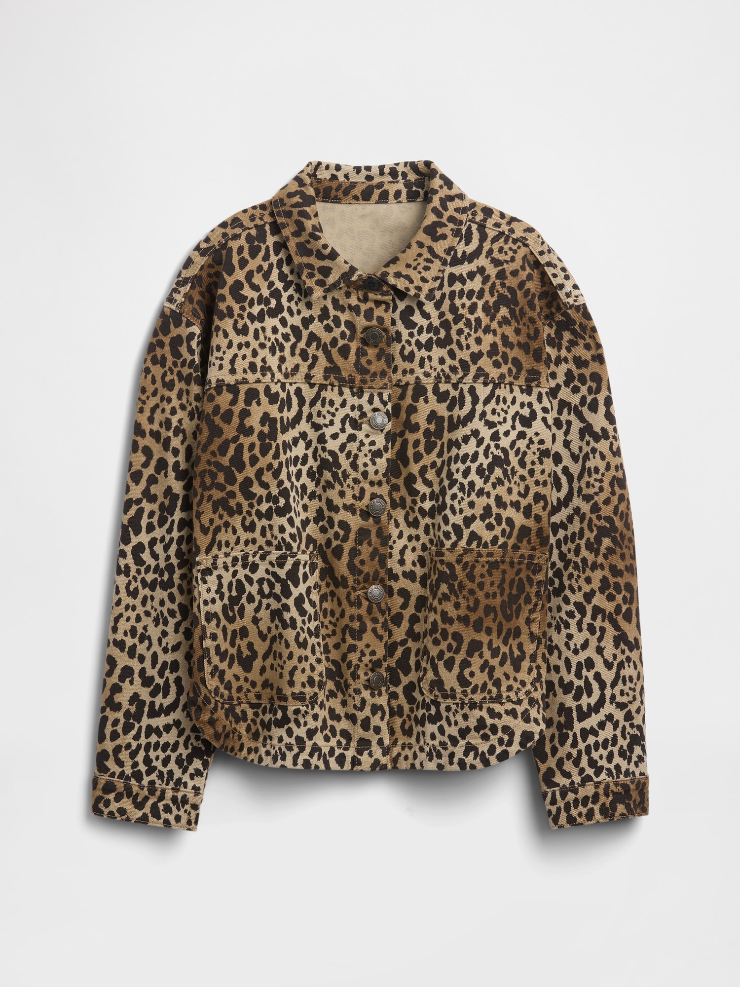 Kids Relaxed Denim Shirt Jacket