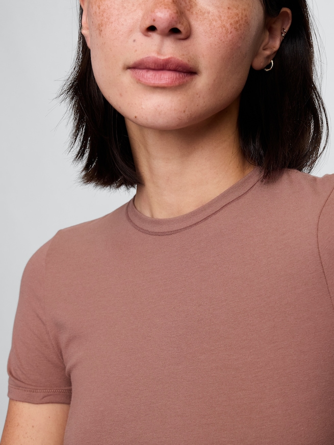 クロースニット ジャージーTシャツ-3