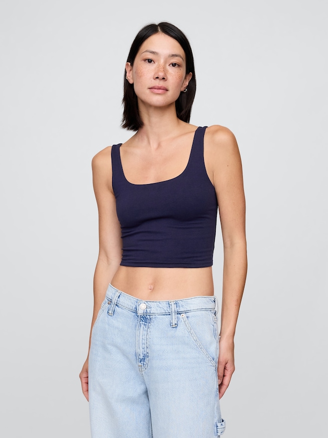 クロースニット ジャージー ブラキャミ-0