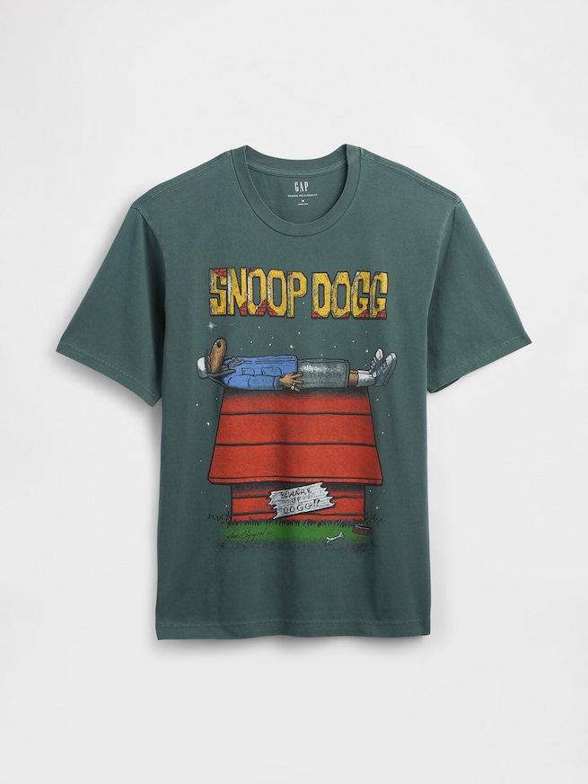 スヌープ・ドッグ グラフィックTシャツ-4
