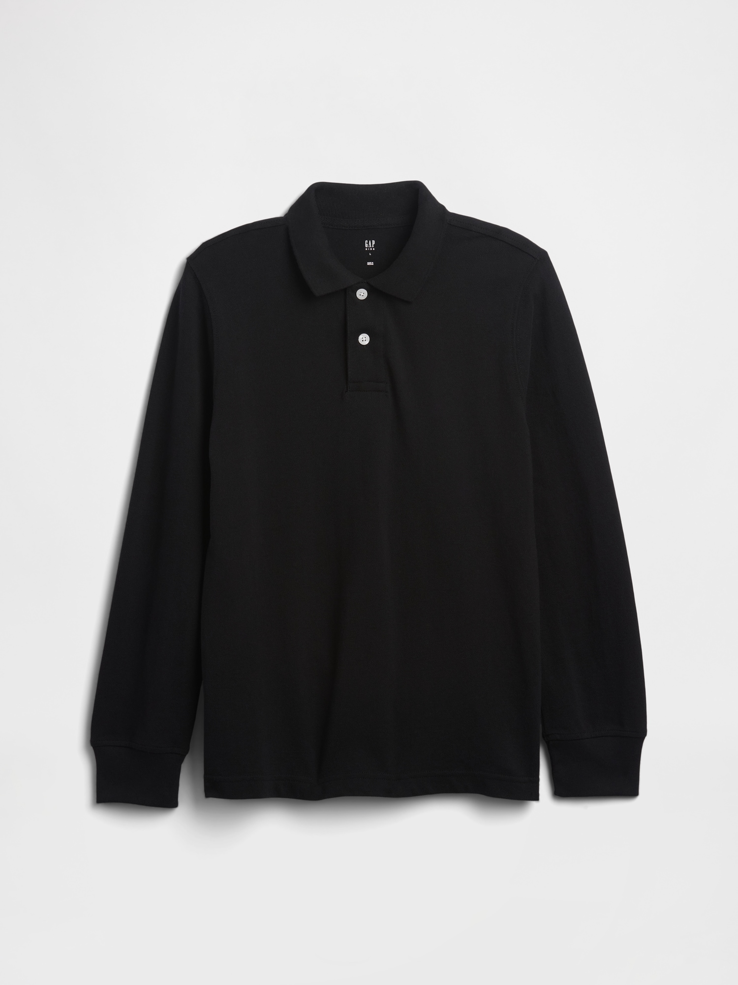 Kids Uniform Pique Polo Shirt