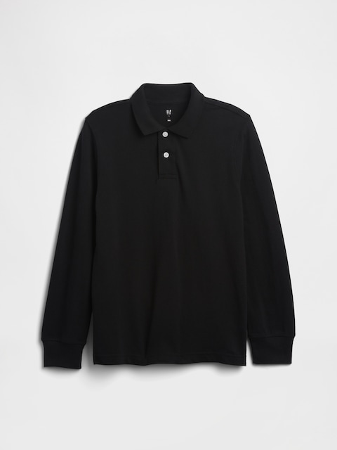 Kids Uniform Pique Polo Shirt
