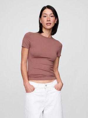 クロースニット ジャージーTシャツ