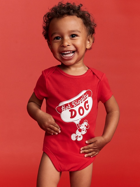 Old Navy x Disney© Mickey Mouse Graphic Bodysuit for Baby