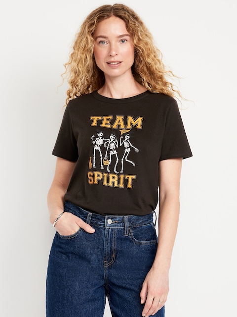 EveryWear Crew-Neck Graphic T-Shirt