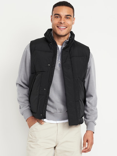 Frost-Free Water-Resistant Puffer Vest
