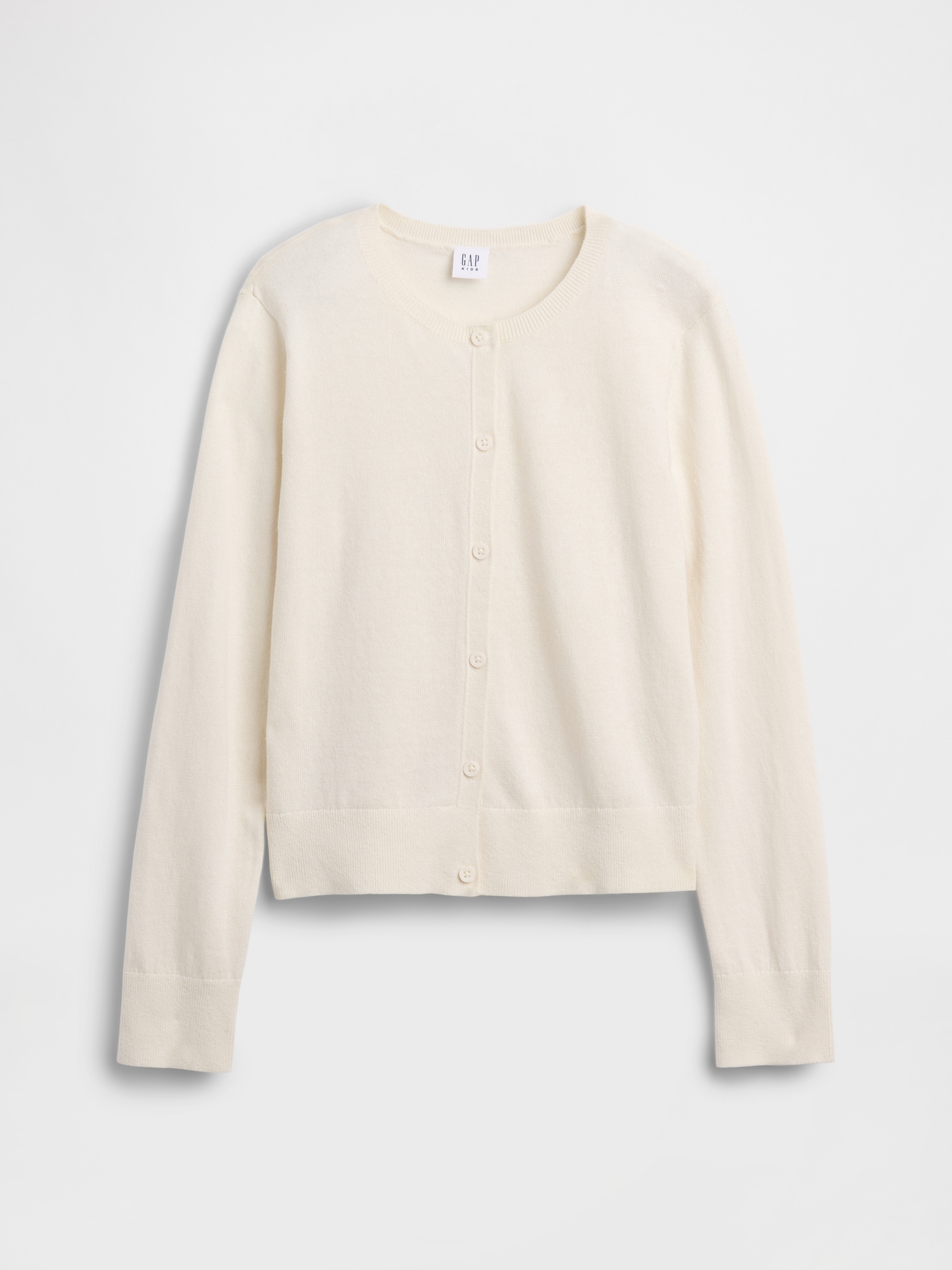 Kids Crewneck Cardigan