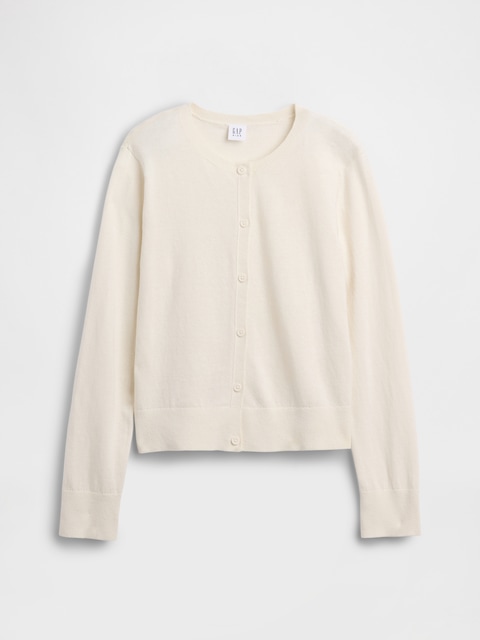 Kids Crewneck Cardigan