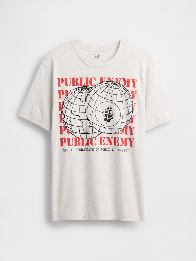 パブリック・エネミー グラフィックTシャツ-4
