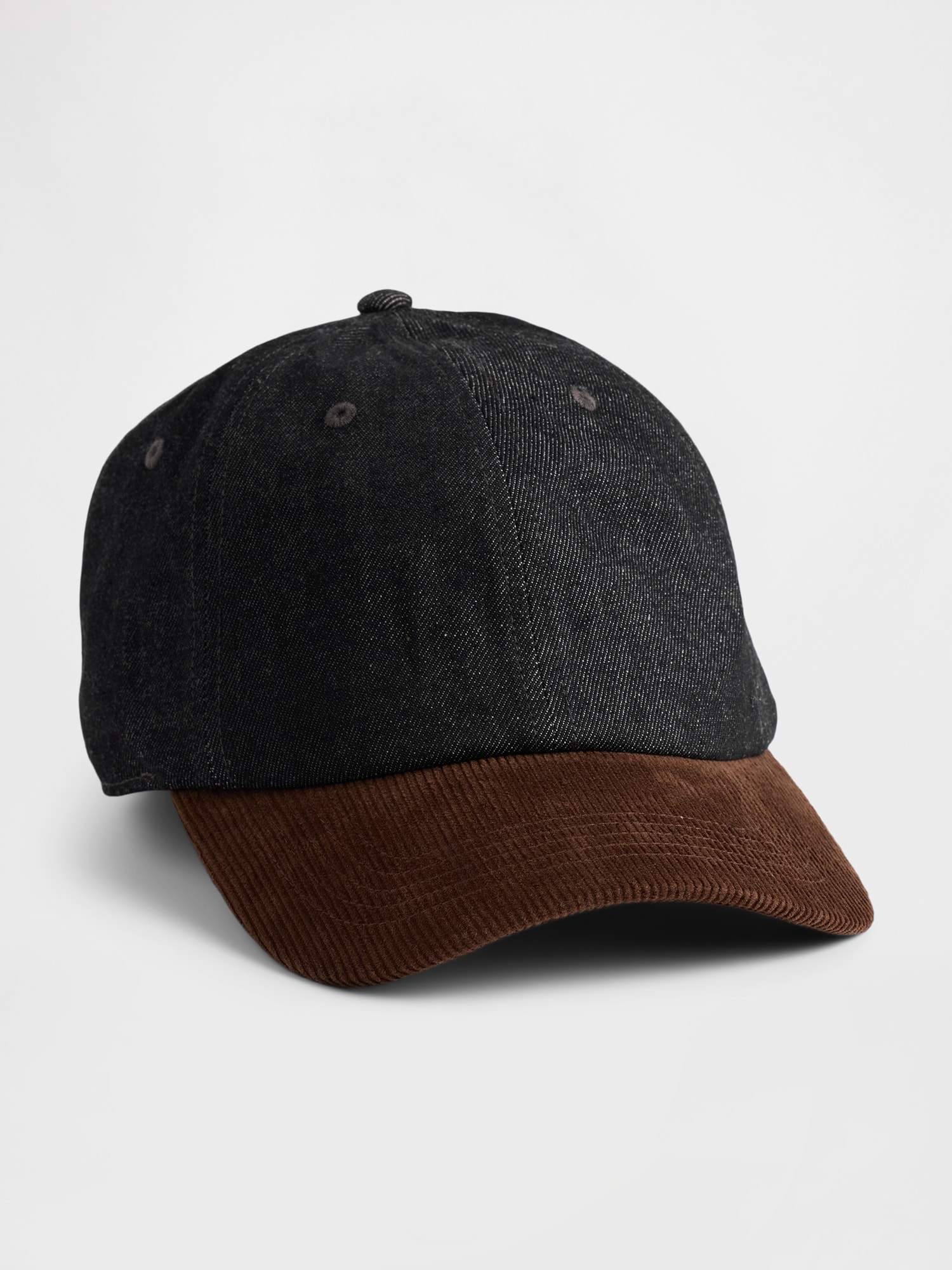 Gap コーデュロイ&デニム ベースボールキャップ Gap コーデュロイ&デニム ベースボールキャップ