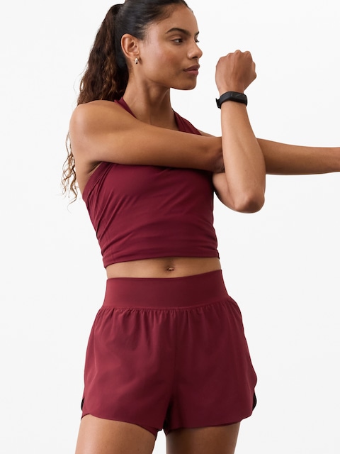 Crossover High Rise 4" Run Short