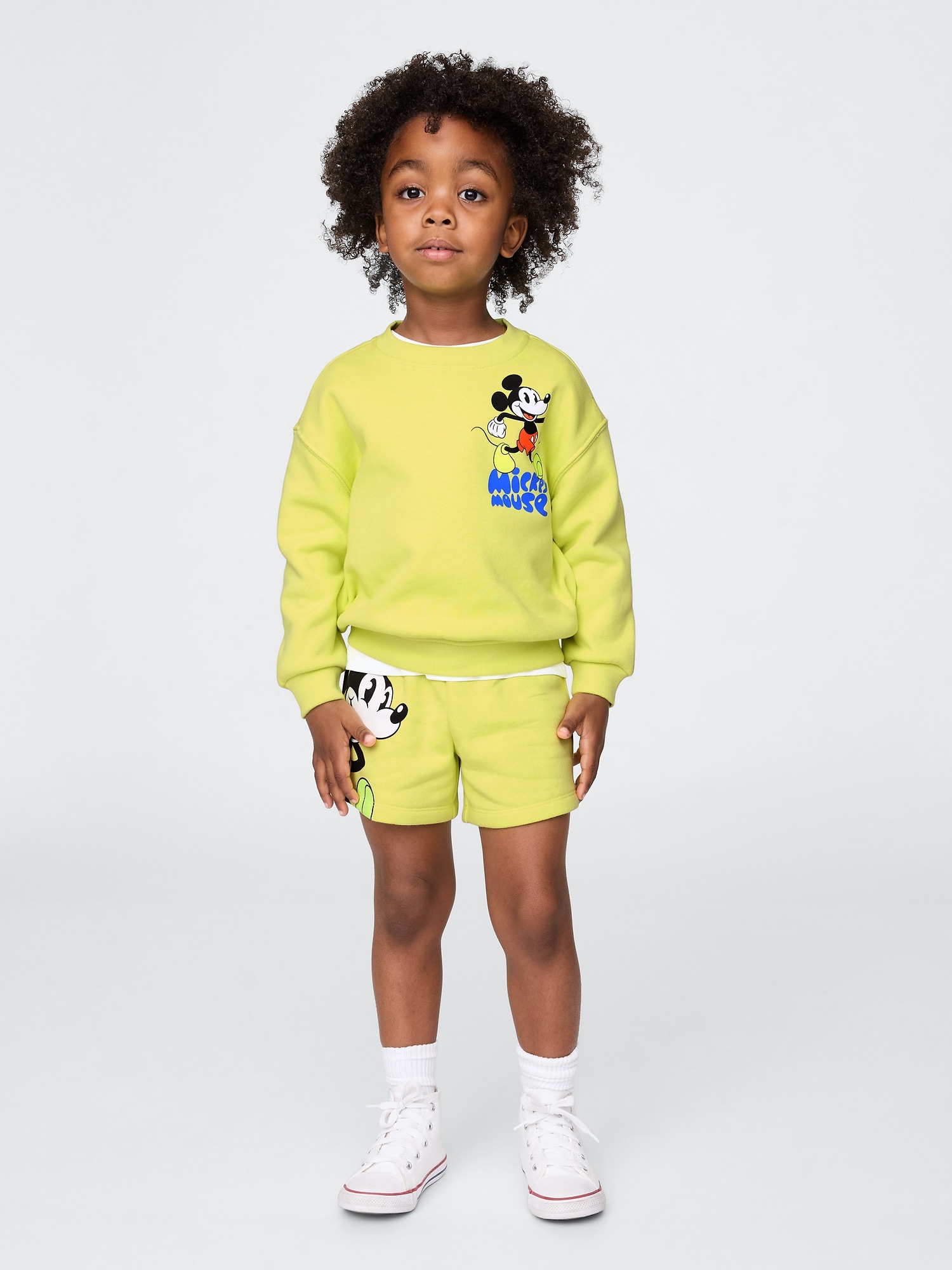 Gap Gap × ディズニー ヴィンテージソフト スウェットショートパンツ (幼児・ベビー) Gap Gap × ディズニー ヴィンテージソフト スウェットショートパンツ (幼児・ベビー)