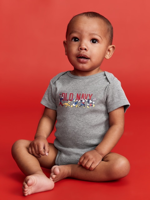 Old Navy x Disney© Short-Sleeve Logo-Graphic Bodysuit for Baby