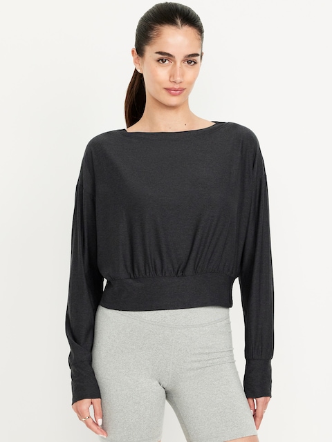 CloudMotion Boatneck Top