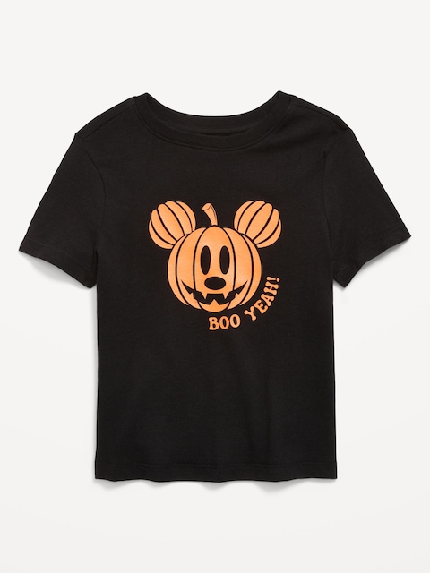 Disney© Unisex Mickey Pumpkin Graphic T-Shirt for Toddler