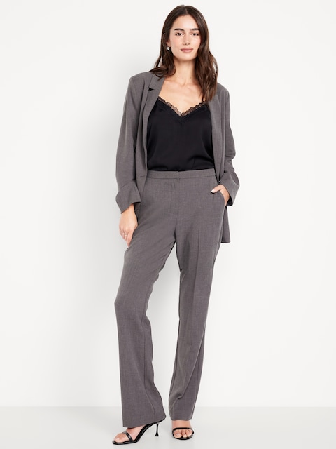 Mid-Rise Taylor Boot-Cut Pants