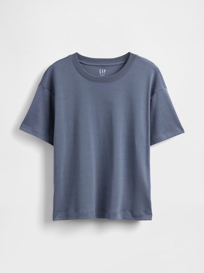 スーピマ® コットン リラックスTシャツ-3