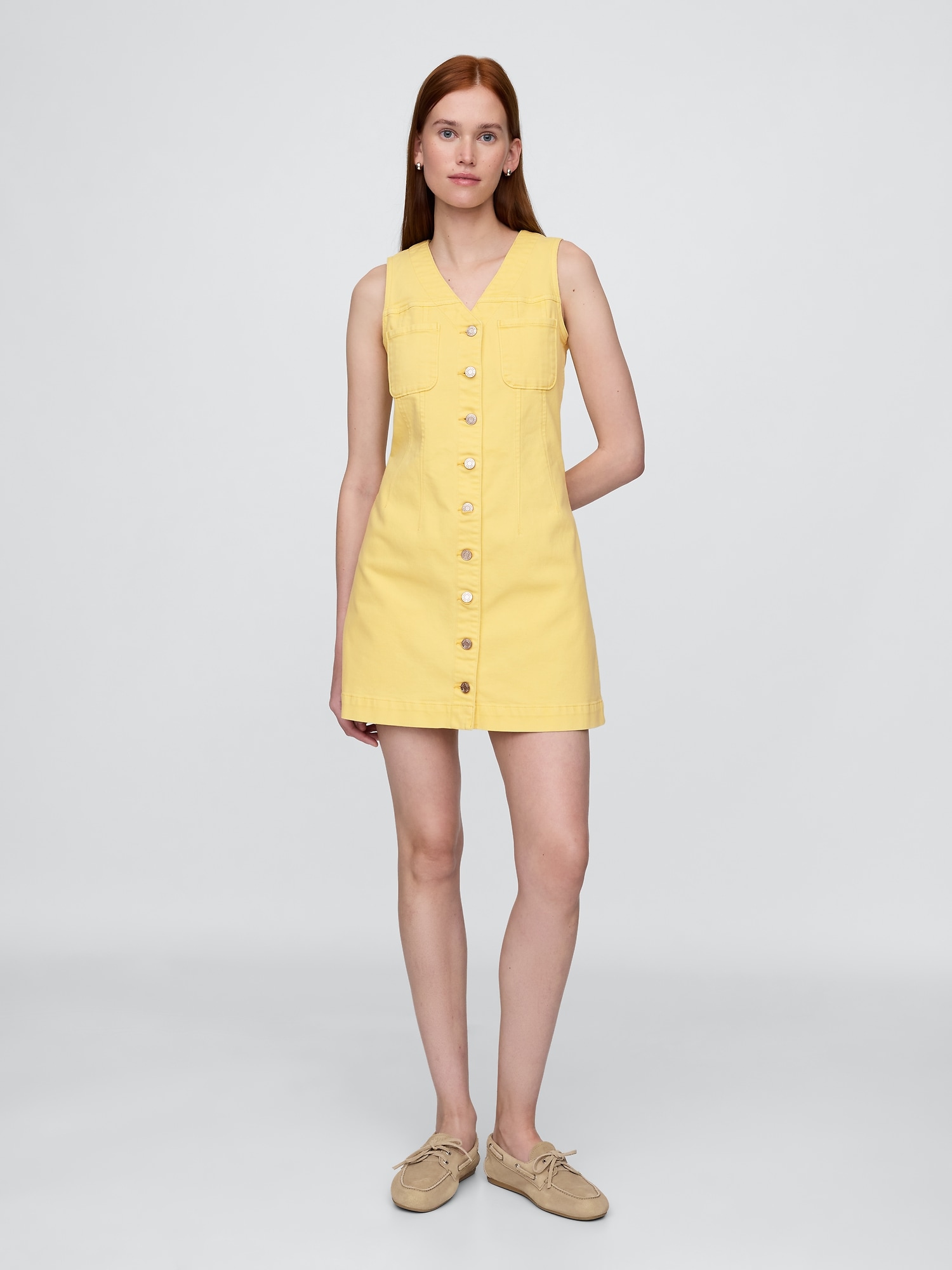 ROBE COURTE EN DENIM