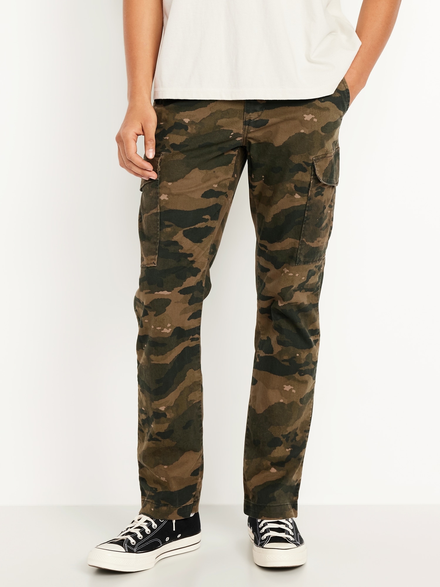 Straight Refined Tailored Cargo Pants