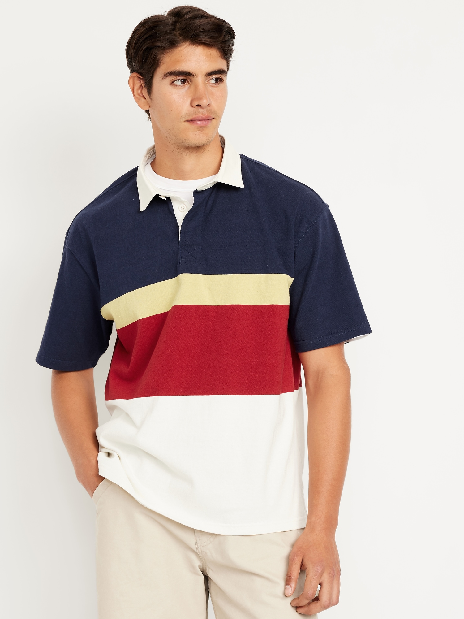Rugby Stripe Polo