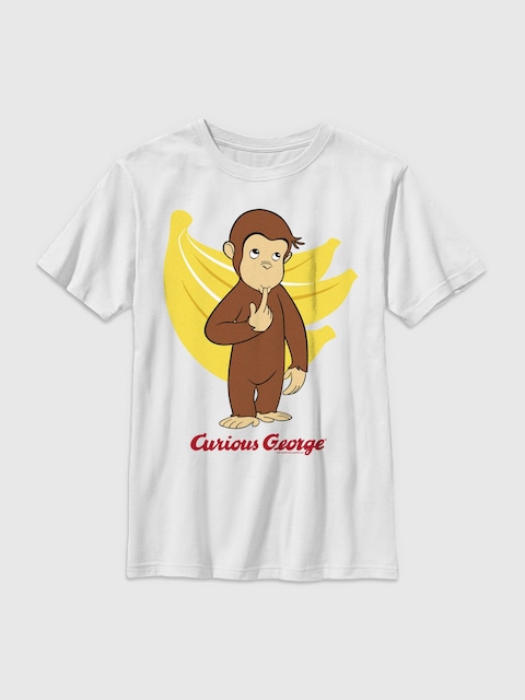 Curious George Banana George Gender-Neutral Graphic T-Shirt for Kids