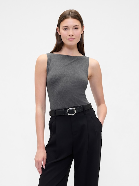 Boatneck Tank Top