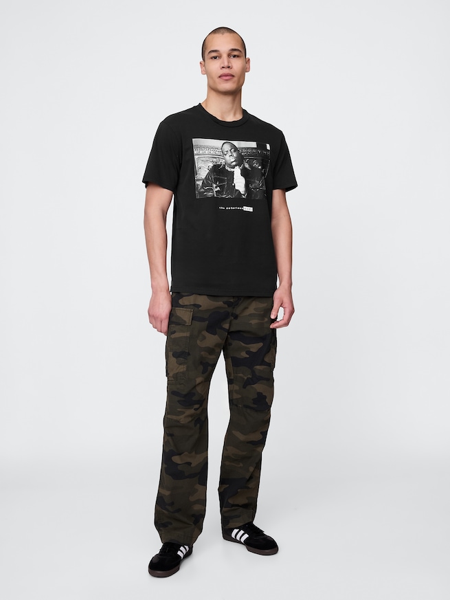 ザ・ノトーリアス・B.I.G. グラフィックTシャツ-1