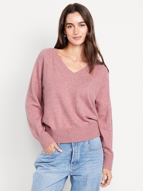 SoSoft Loose V-Neck Sweater