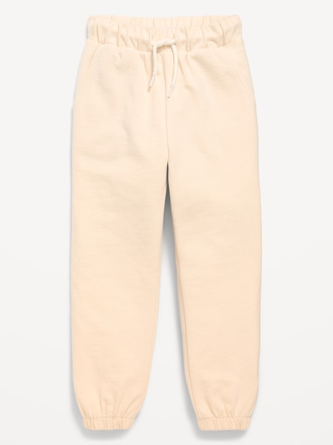 PANTALON DE JOGGING EN COTON OUATÉ À OURLET CINTRÉ POUR TOUT-PETIT GARÇON