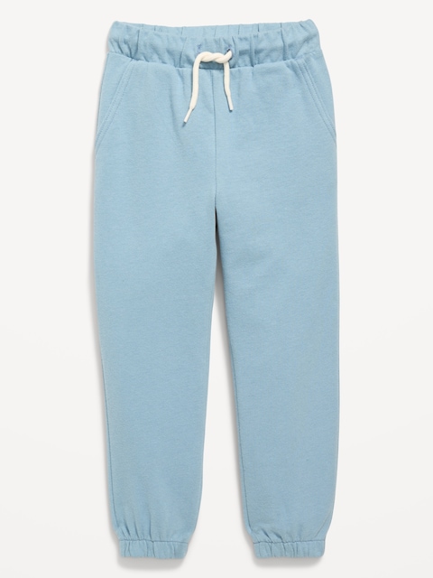 PANTALON DE JOGGING EN COTON OUATÉ À OURLET CINTRÉ POUR TOUT-PETIT GARÇON