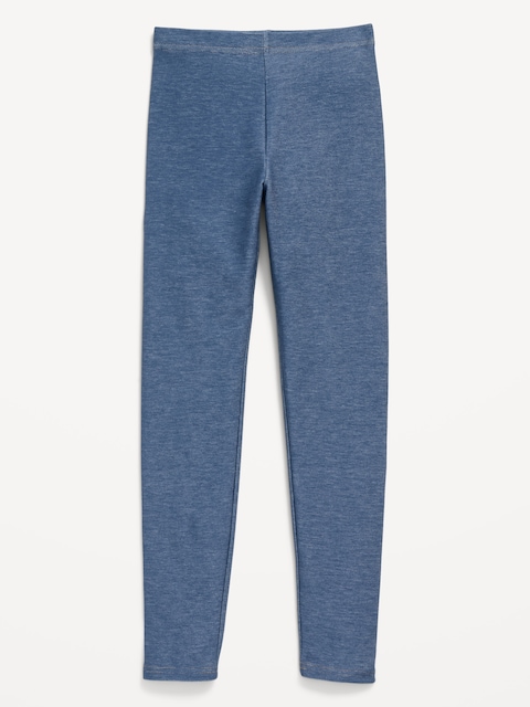 French-Terry Leggings for Girls