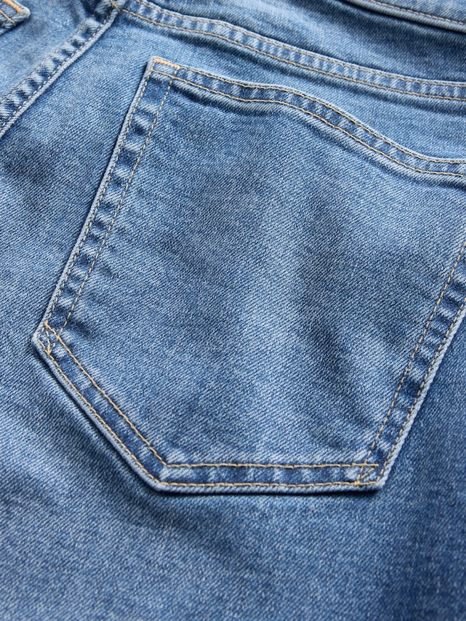 ハイライズ リラックス フレアデニム-8