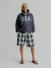 Gap × Malbon 9.5インチ プリーツ バギーショートパンツ-6