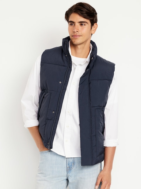 Frost-Free Water-Resistant Puffer Vest