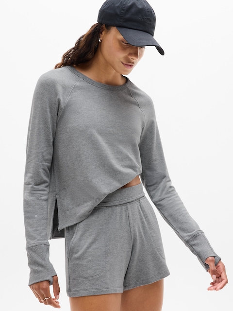 Coaster Luxe Recover High Hip Sweatshirt