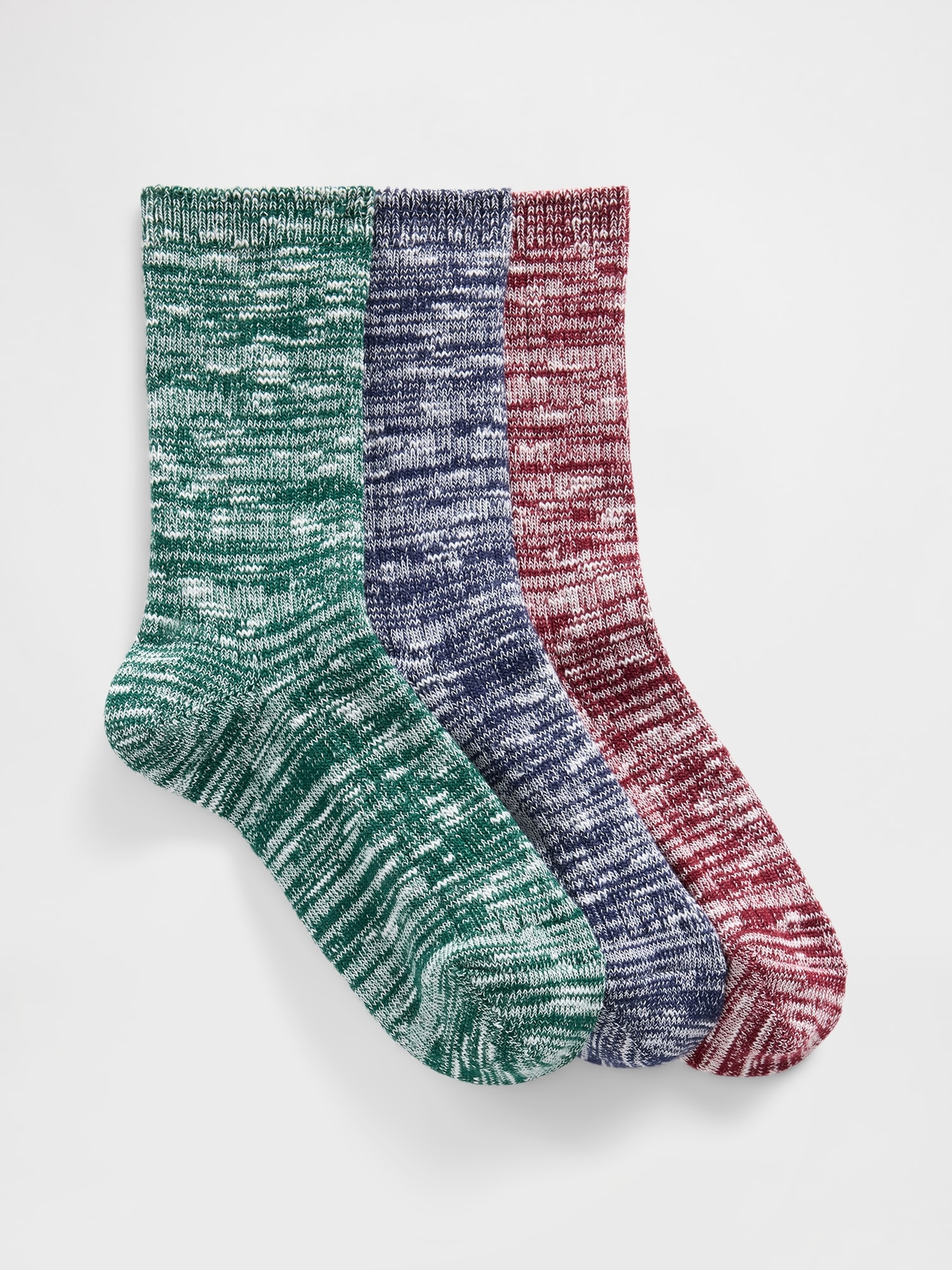 CHAUSSETTES JASPÉES POUR ENFANT (PAQUET DE 3 PAIRES)
