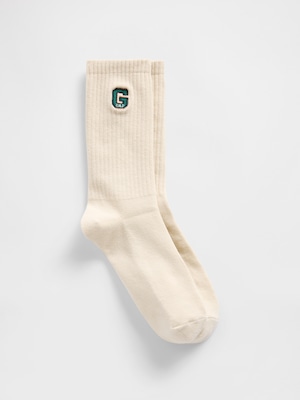 GAPロゴ クルーソックス