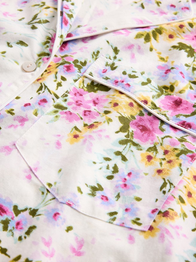 ポプリン パジャマシャツ-3