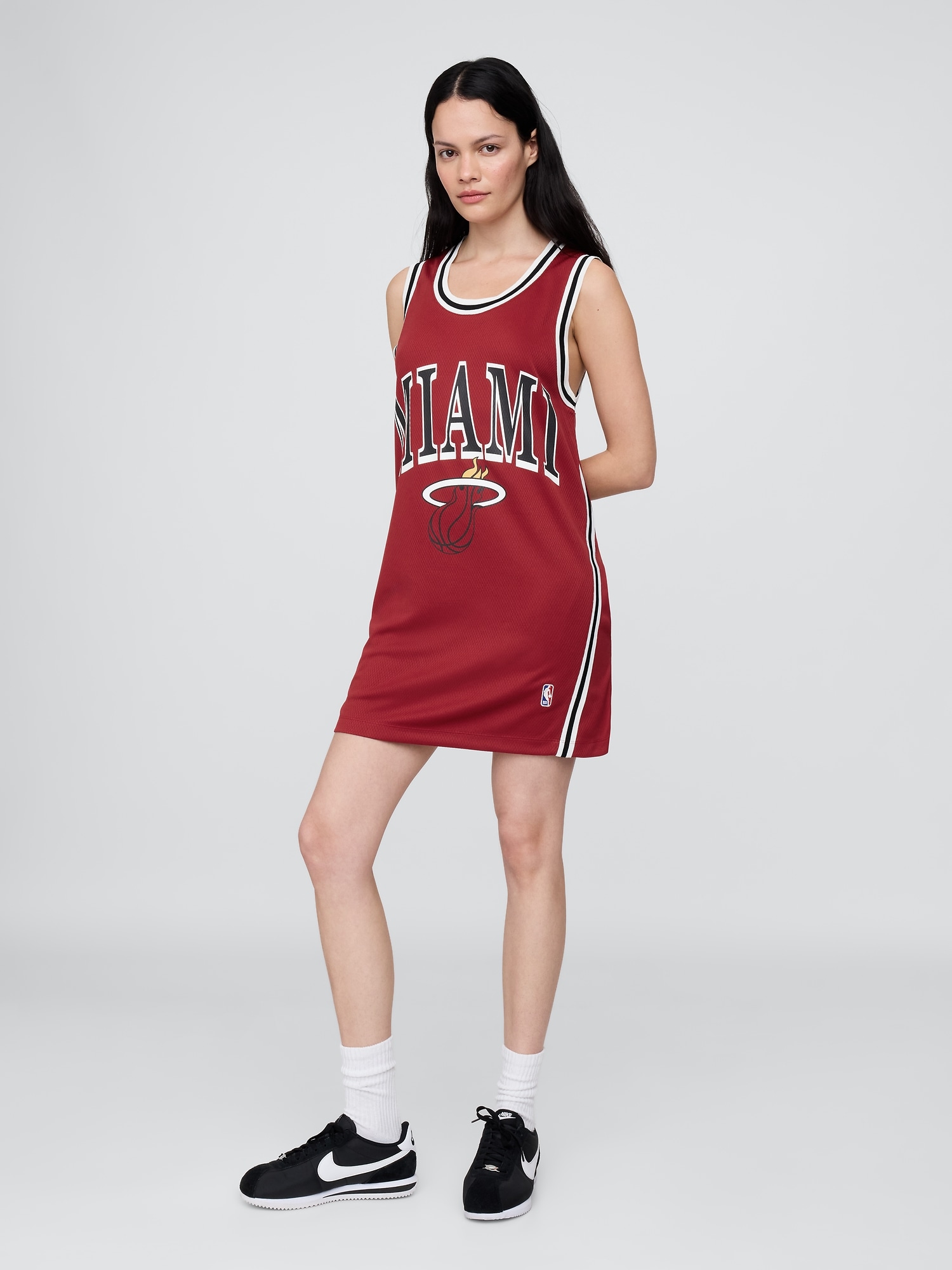 NBA Miami Heat Recycled Jersey Mini Dress