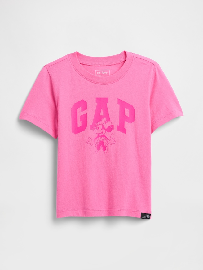 babyGap × ディズニー ミニーマウス GAPロゴ Tシャツ-0