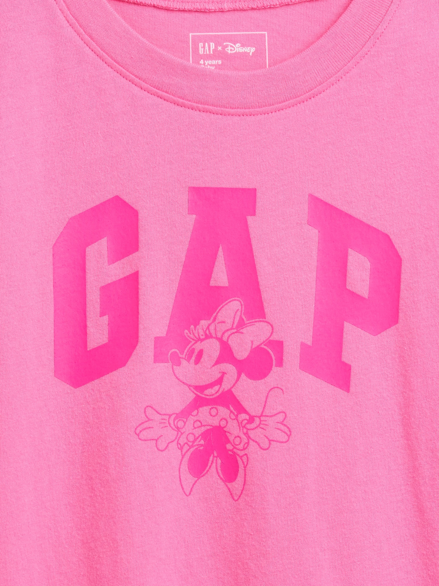 babyGap × ディズニー ミニーマウス GAPロゴ Tシャツ-2