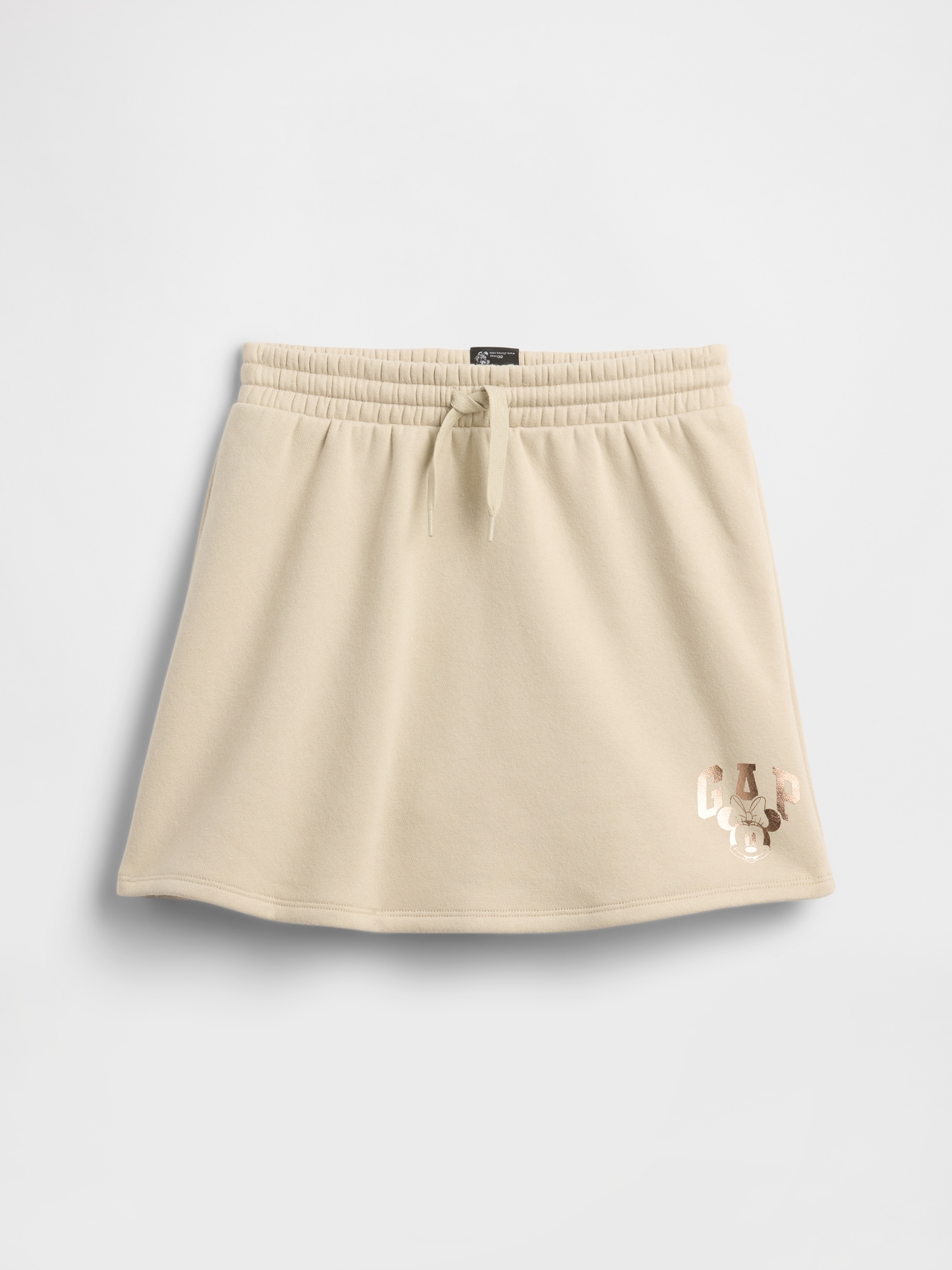 GapKids × ディズニー ミニーマウス GAPロゴ プルオン ミニスカート・スコート-0